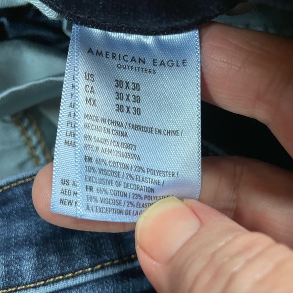 Men’s American Eagle Skinny Fit Jeans 30x30 - Picture 4 of 7
